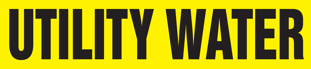 UTILITY WATER 