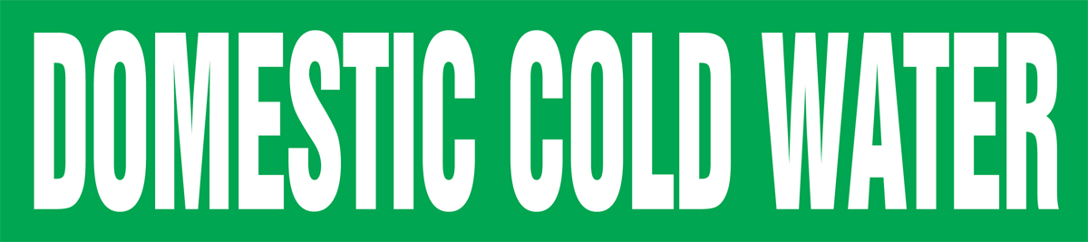 DOMESTIC COLD WATER