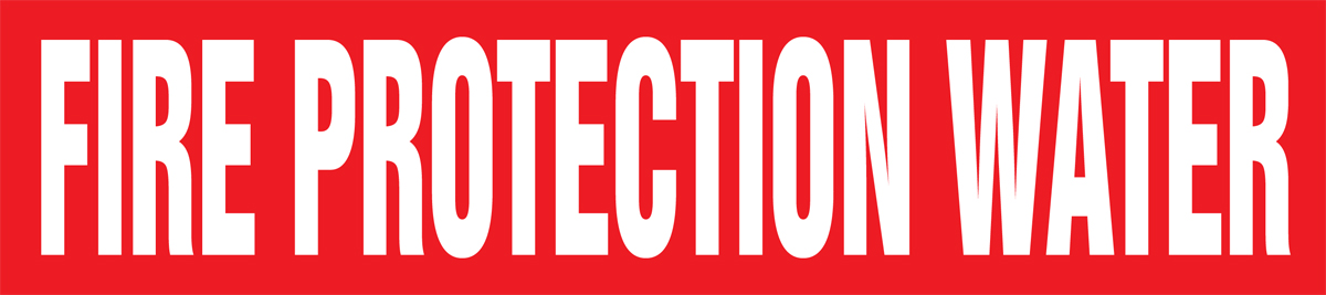 FIRE PROTECTION WATER