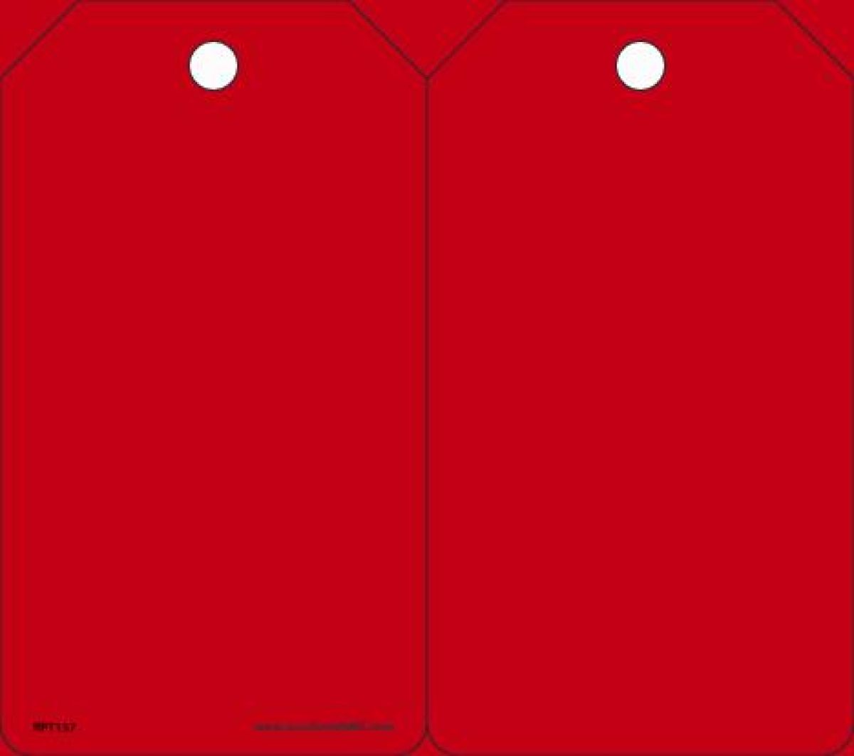 BLANK TAG RED