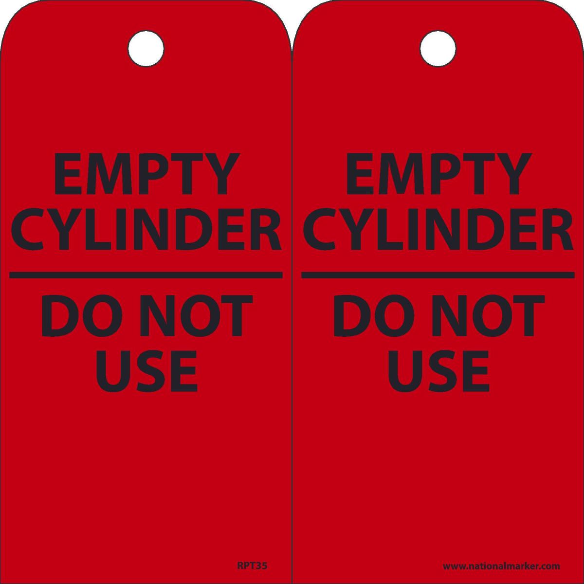 EMPTY CYLINDER DO NOT USE