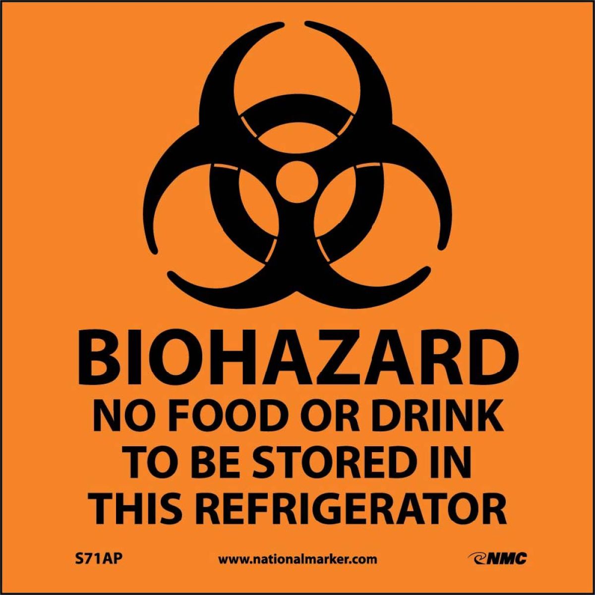 BIOHAZARD LABEL