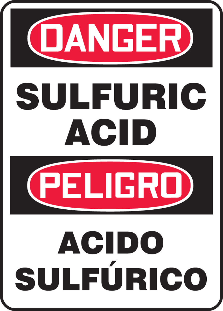 SULFURIC ACID (BILINGUAL)