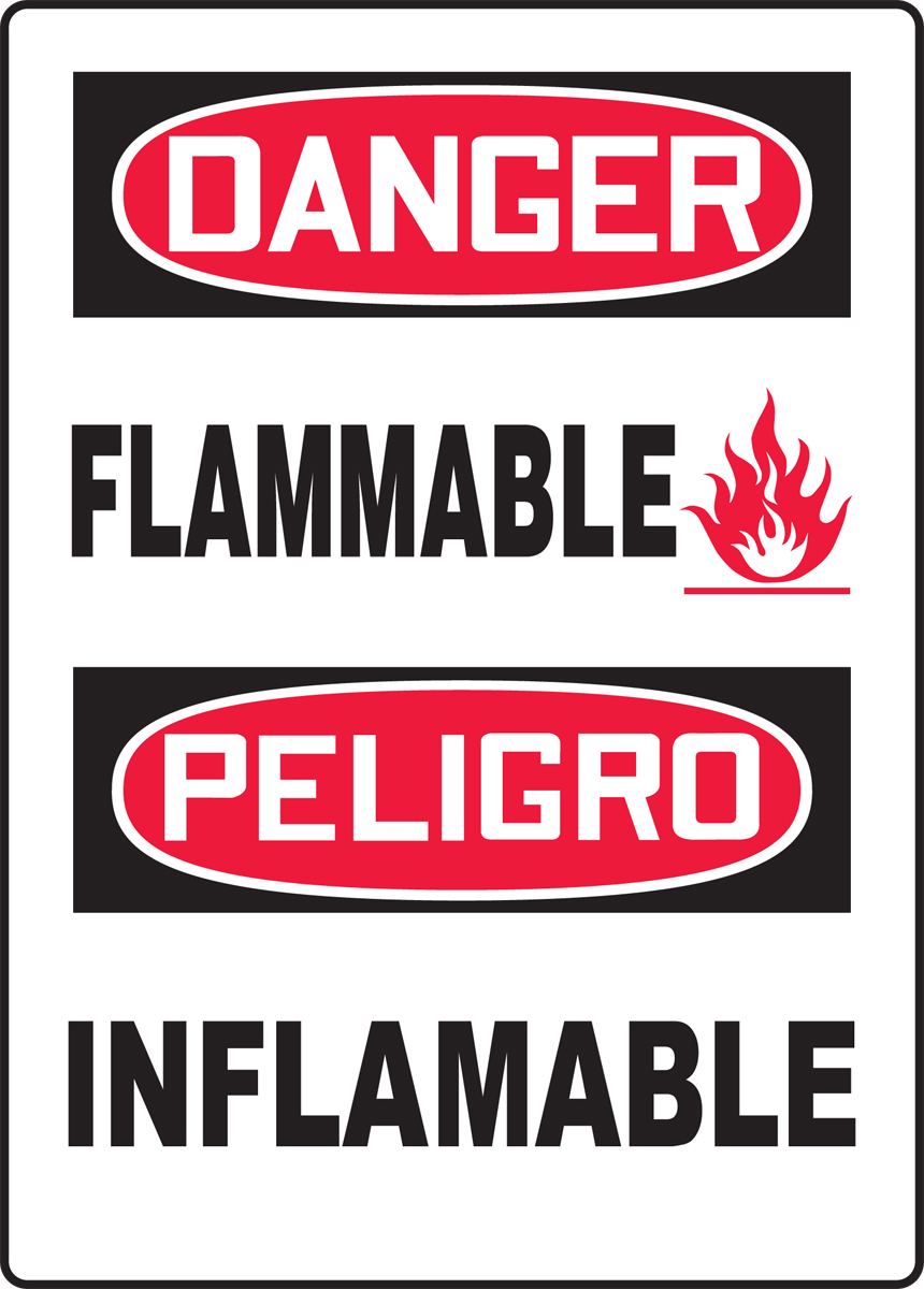 DANGER FLAMMABLE (W/GRAPHIC)