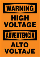 WARNING HIGH VOLTAGE