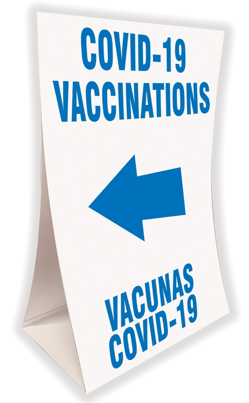 COVID-19 Vaccinations / Vacunas COVID-19 (left arrow)