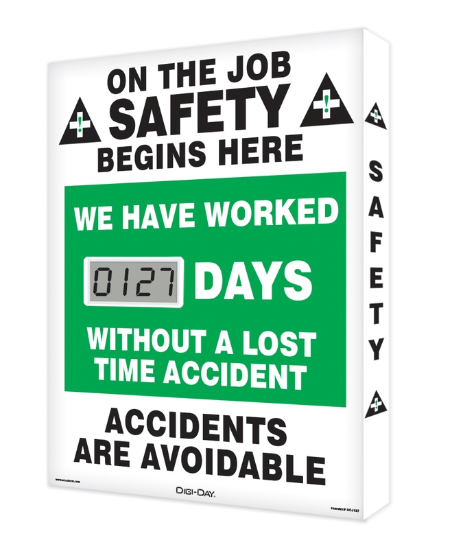 We Have Worked __ Days Without A Lost Time Accident