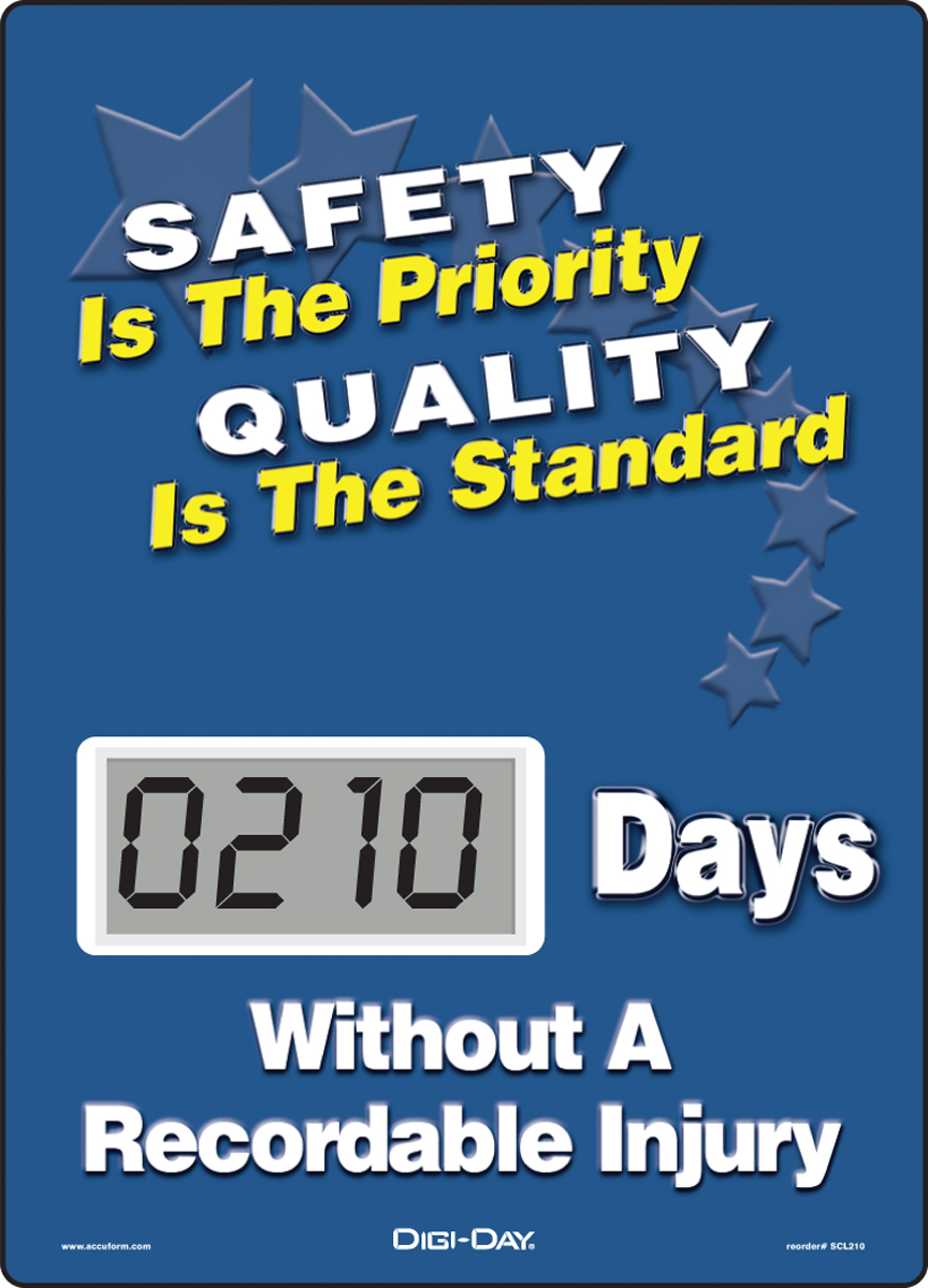 Motivation Product, Legend: SAFETY IS THE PRIORITY QUALITY IS THE STANDARD #### DAYS WITHOUT A RECORDABLE INJURY