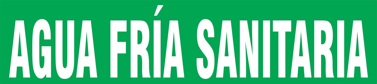 AGUA FRÍA SANITARIA