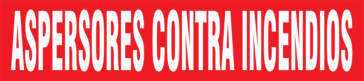 ASPERSORES CONTRA INCENDIOS