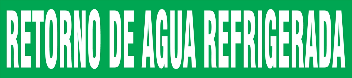 RETORNO DE AGUA REFRIGERADA