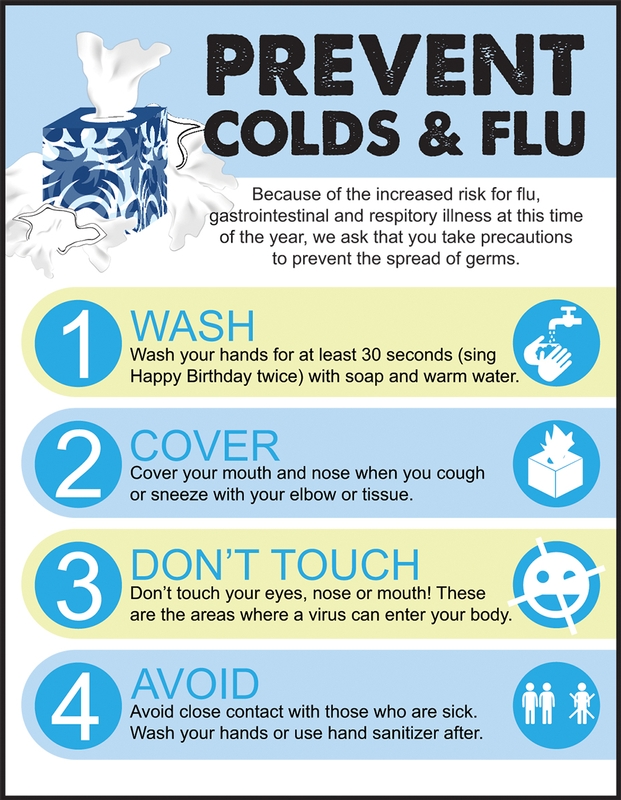 Facts about the common cold Poster for Sale by Murray-Mint