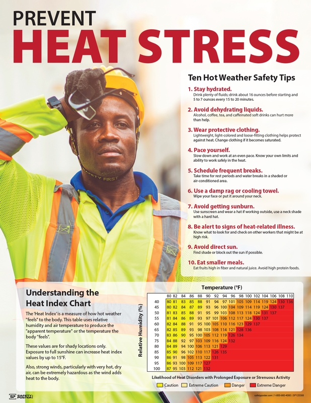 Prevent Heat Stress Ten Hot Weather Safety Tips