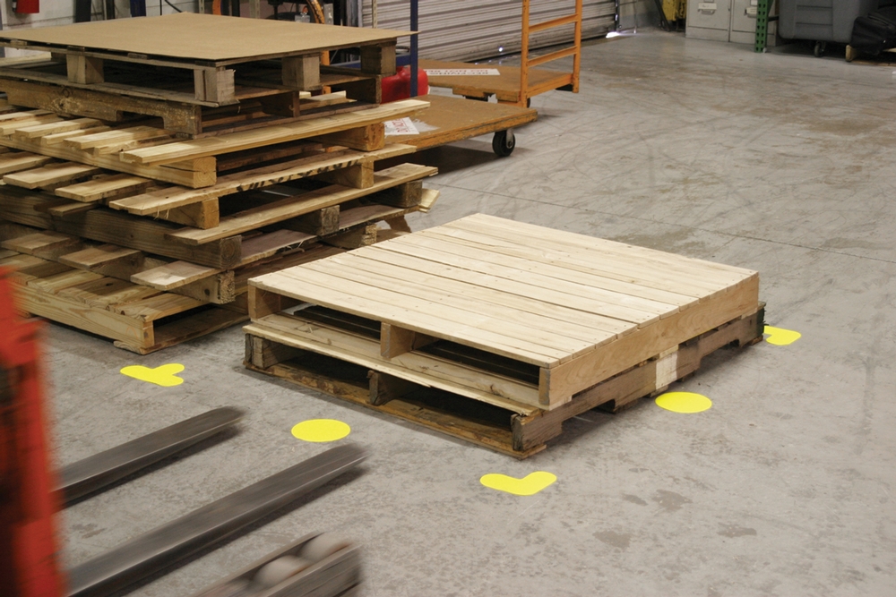 Plant & Facility, Legend: 6" SQUARES