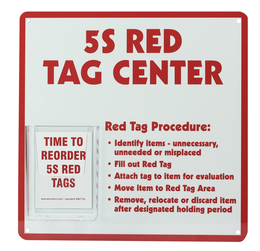 5S Red Tag Center