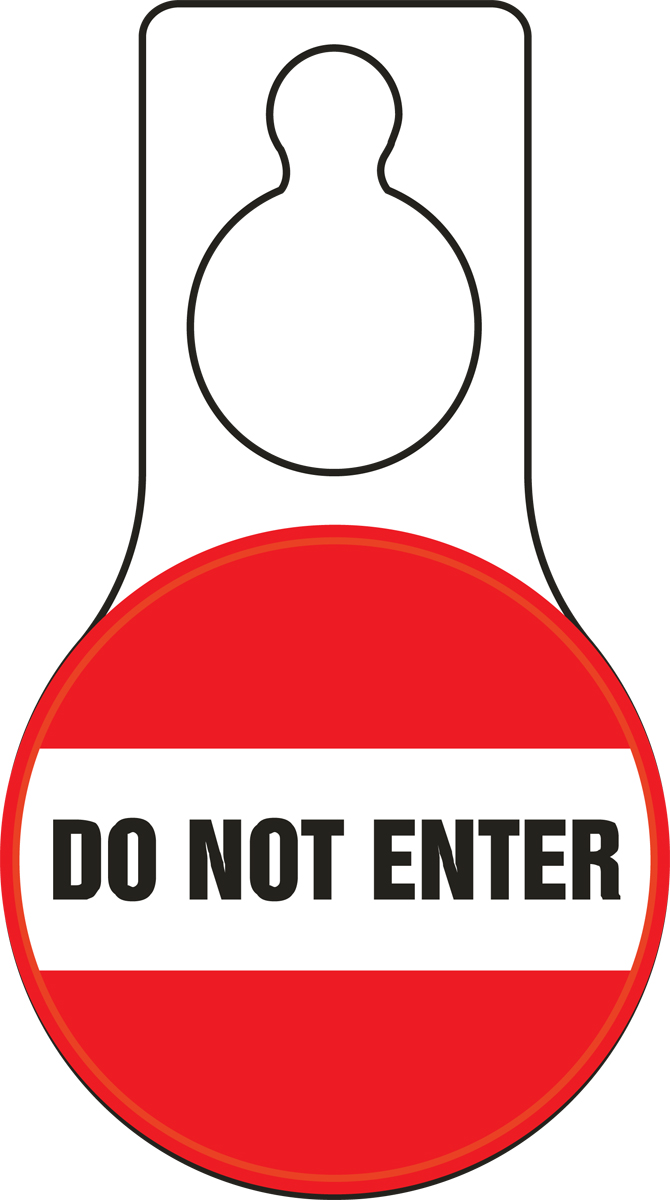 DO NOT ENTER