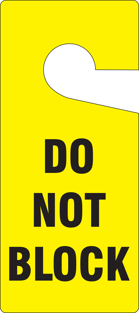 DO NOT BLOCK