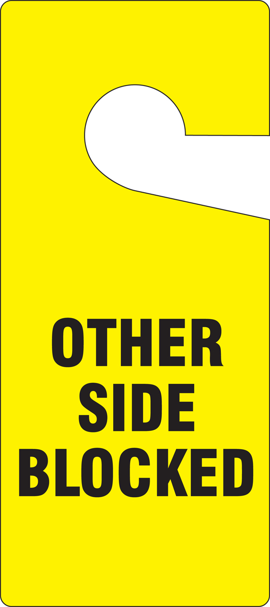 OTHER SIDE BLOCKED