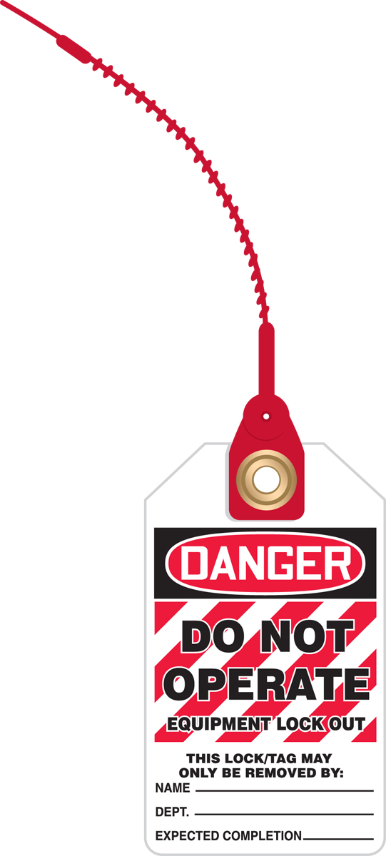 DANGER DO NOT OPERATE / EQUIPMENT LOCK OUT