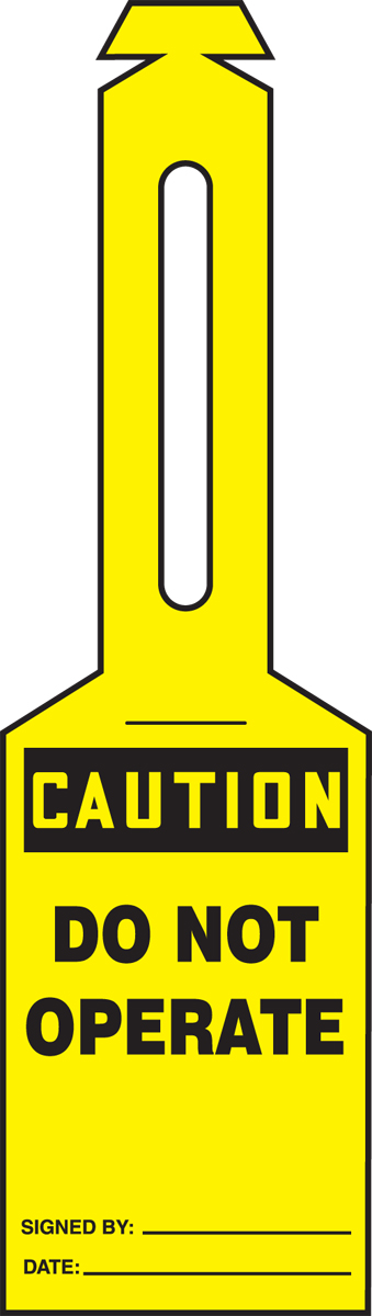 CAUTION DO NOT OPERATE