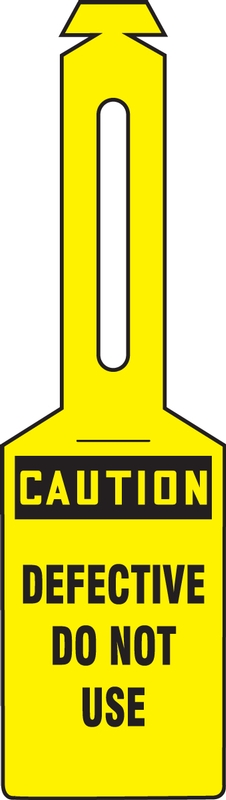 Caution Defective Do Not Use