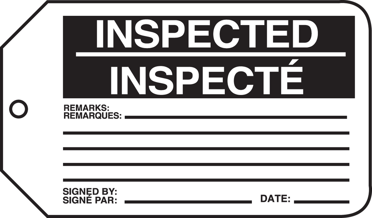 INSPECTED / INSPECTÉ
