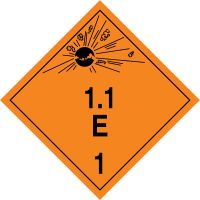 TDG PLACARD - TRANSPORTATION OF DANGEROUS GOODS
