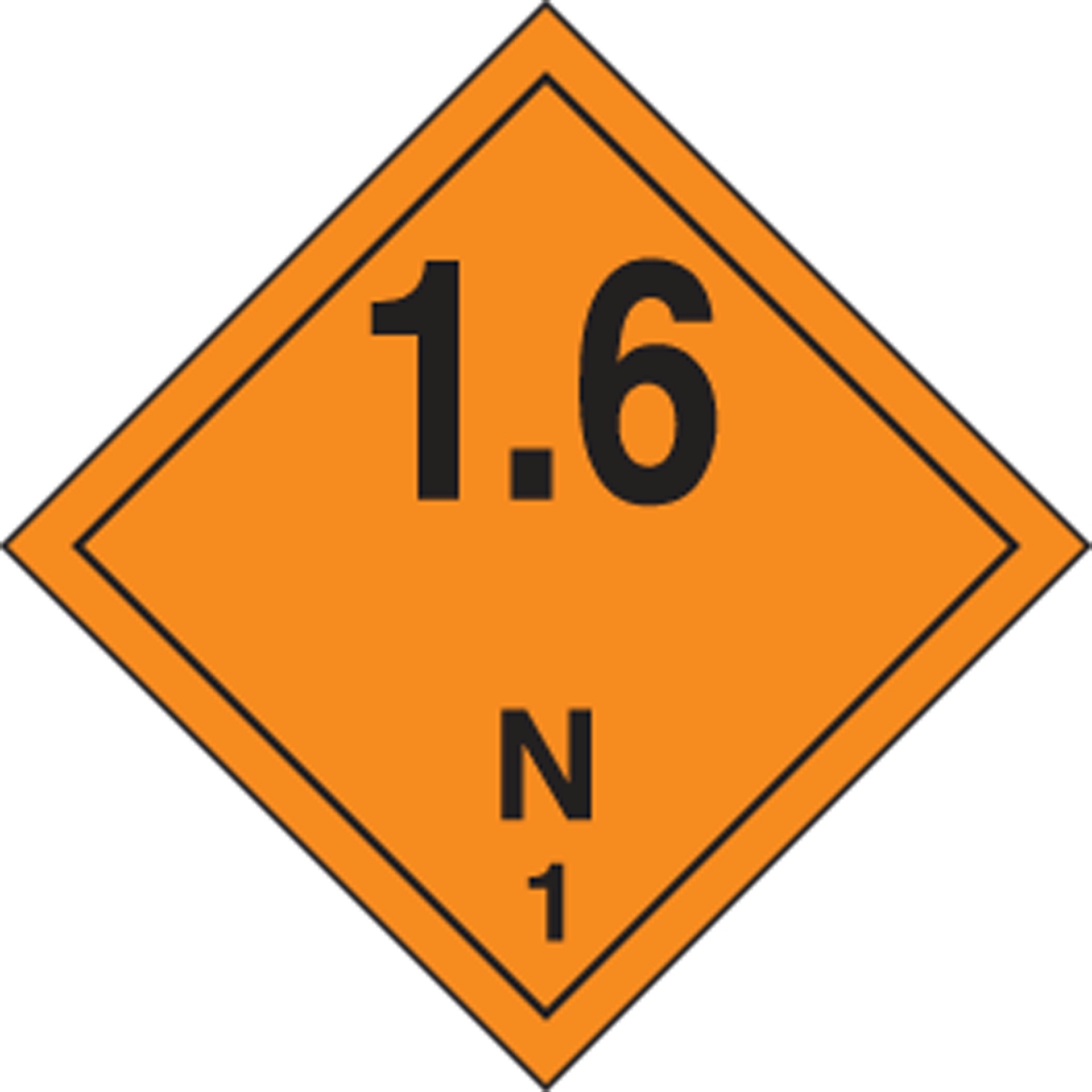 TDG PLACARD - TRANSPORTATION OF DANGEROUS GOODS