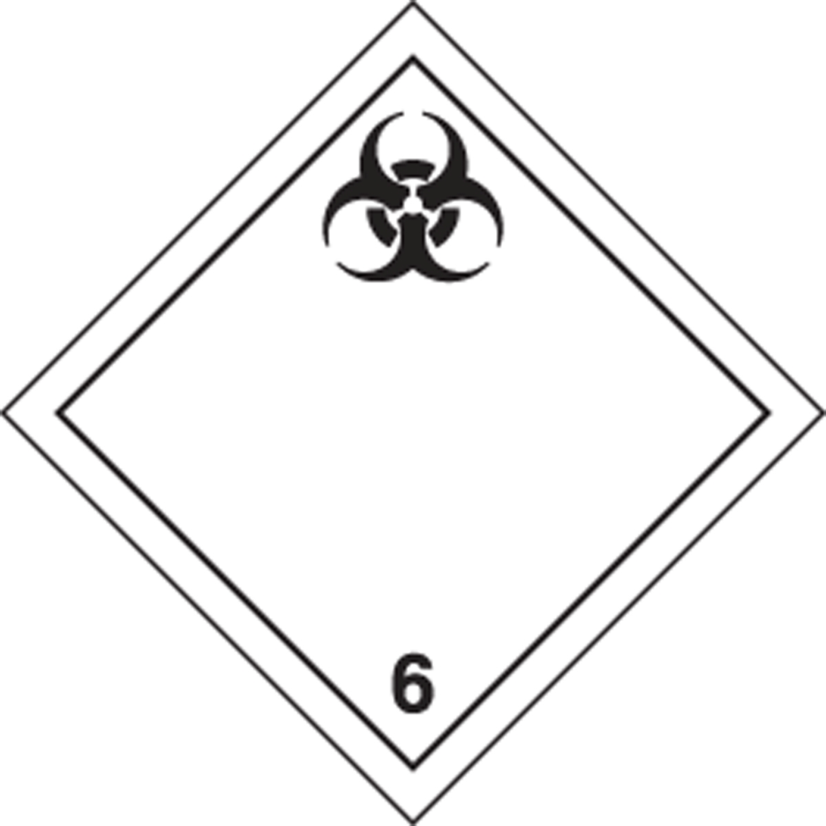 TDG PLACARD - TRANSPORTATION OF DANGEROUS GOODS