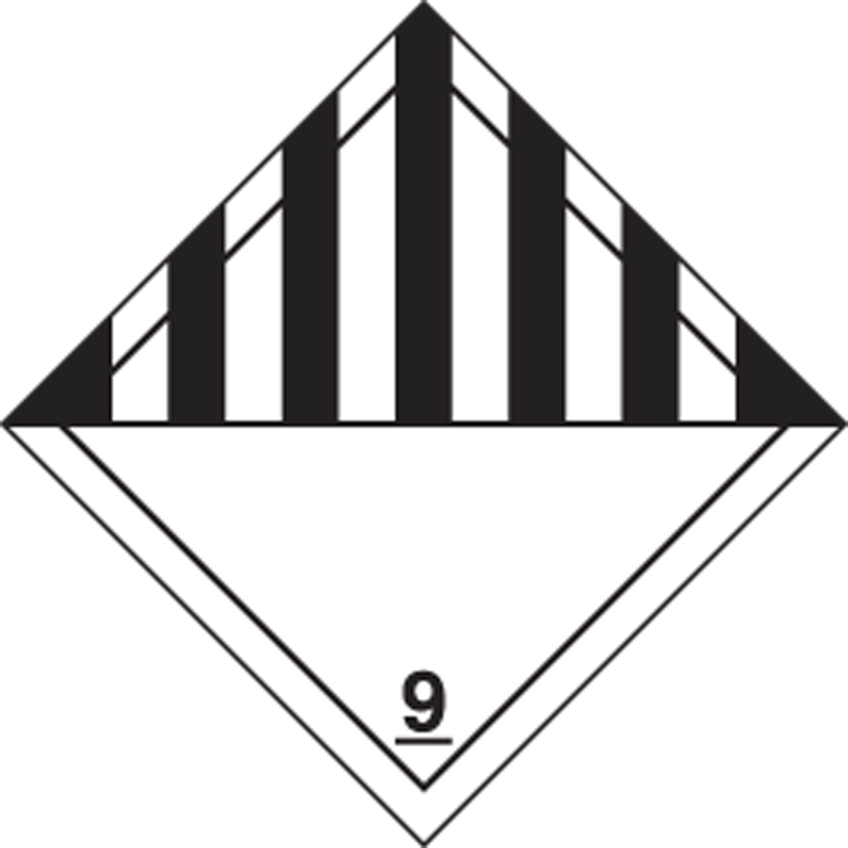 TDG PLACARD - TRANSPORTATION OF DANGEROUS GOODS