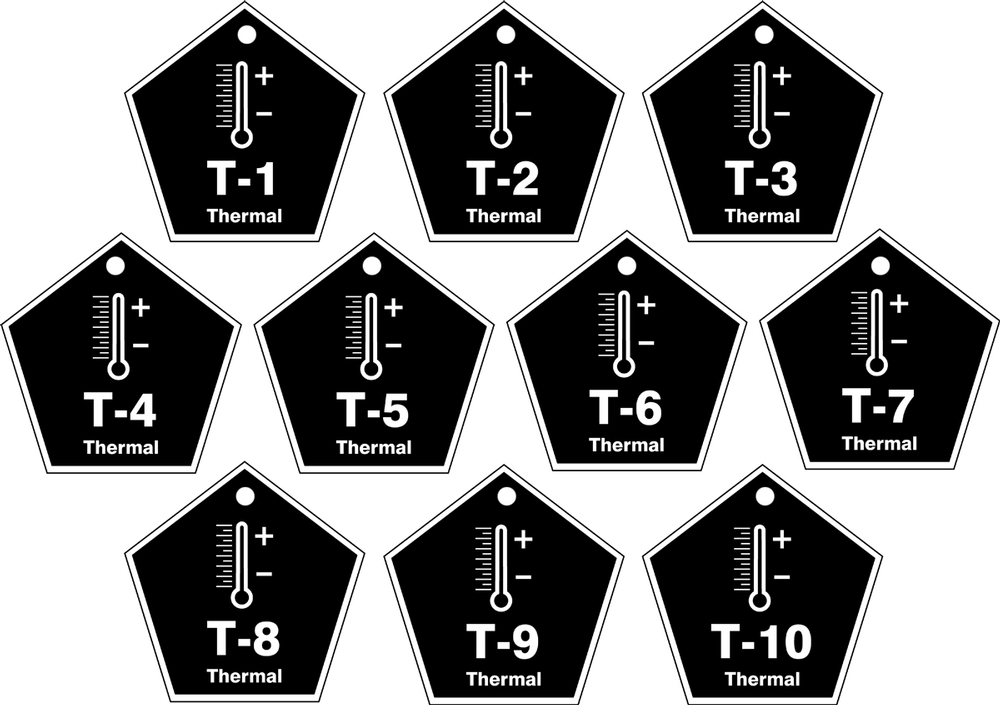 ID Tags, Legend: THERMAL (Series 1-10)