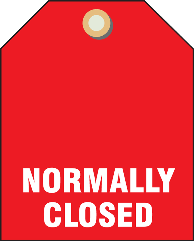 NORMALLY CLOSED