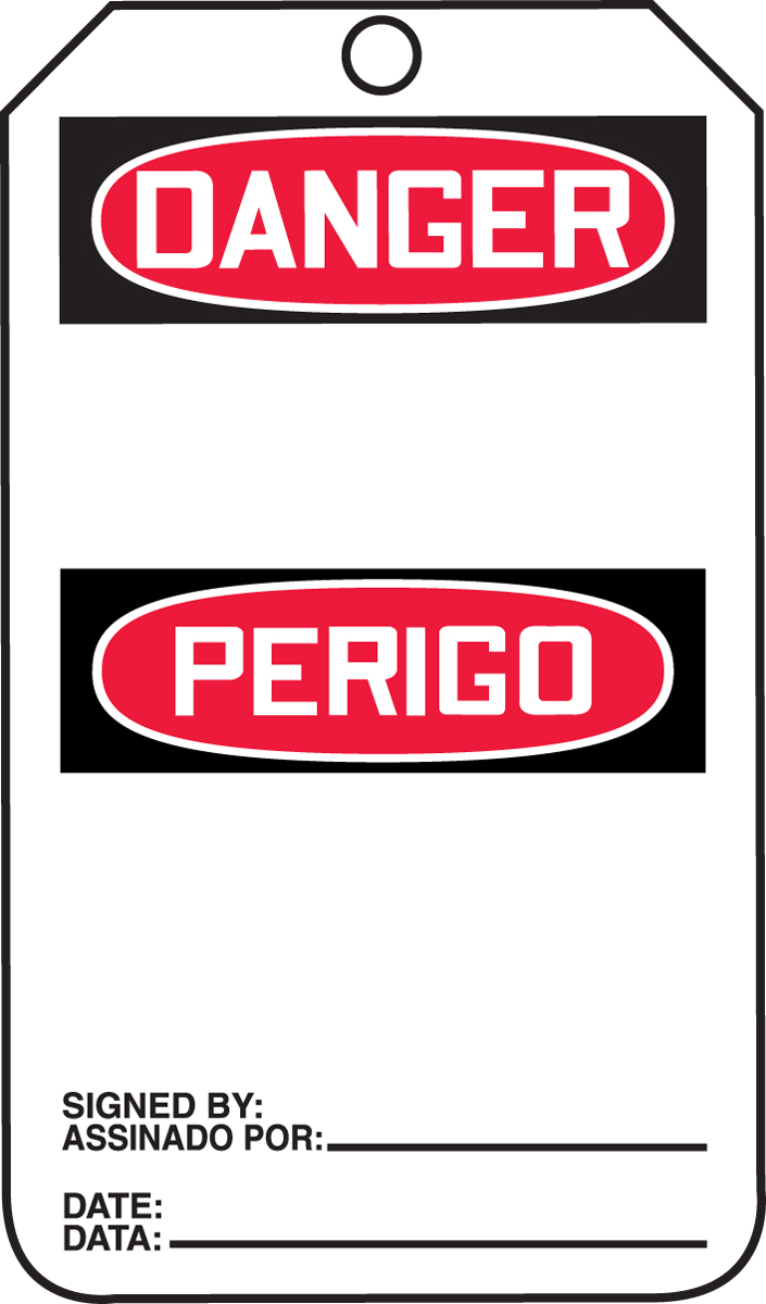 DANGER (BLANK) (English/Portuguese - Brazilian Dialect)
