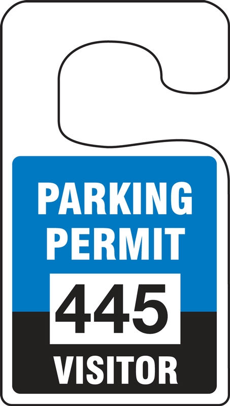 PARKING PERMIT - VISITOR