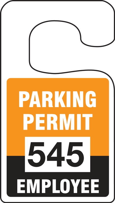 PARKING PERMIT - EMPLOYEE