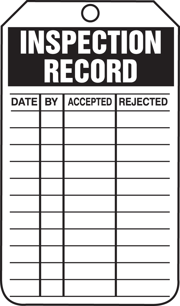 INSPECTION RECORD