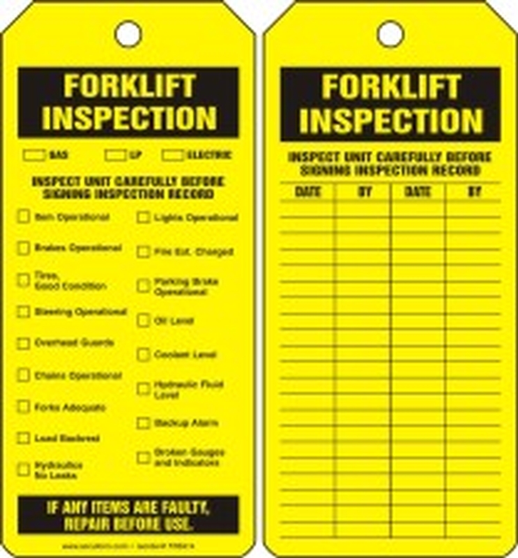 FORKLIFT INSPECTION