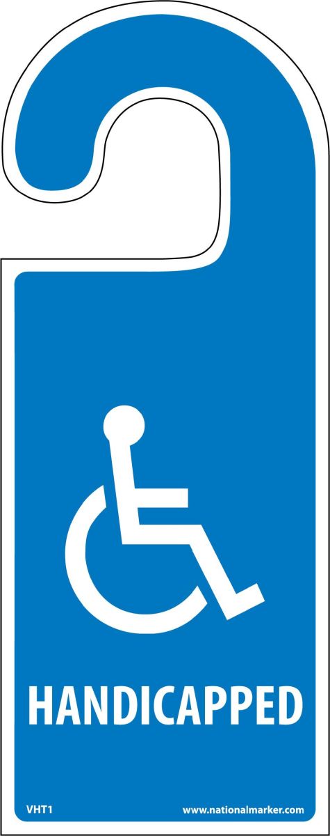 VEHICLE HANG TAG HANDICAPPED TAG