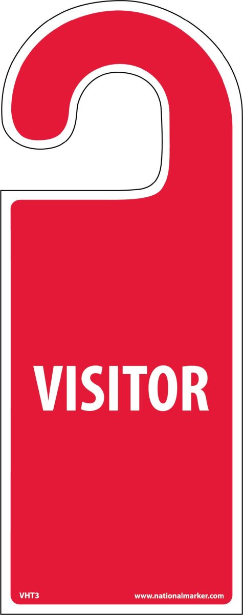 VEHICLE HANG TAG VISITOR TAG