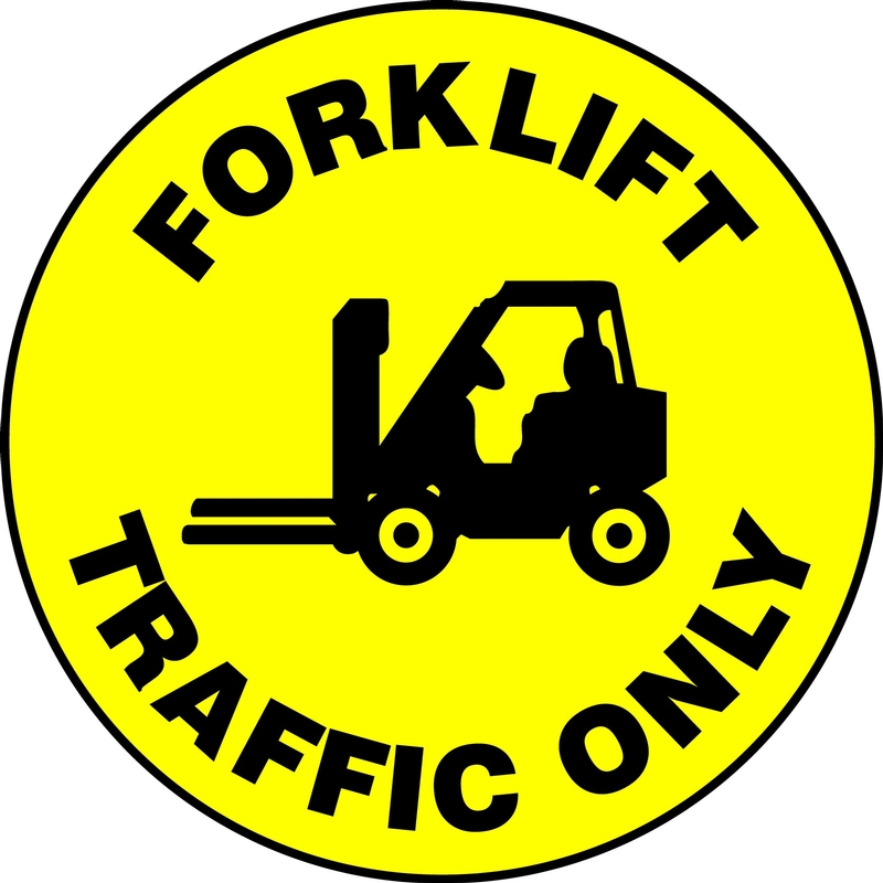 LED Sign Projector Lens Only: Forklift Traffic Only