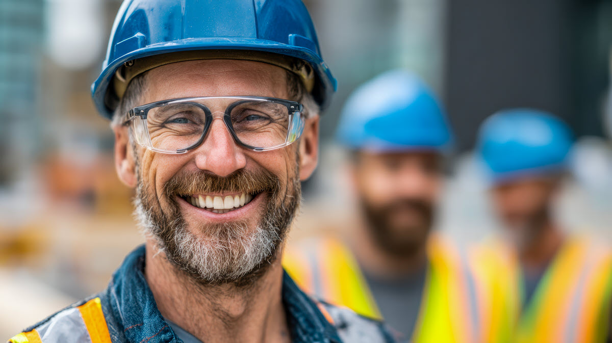 Constructionworkerswearingsafetygear