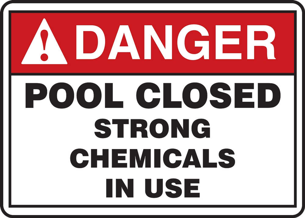 Danger No Swimming Pool Closed Chemicals in Use Label Decal Sticker Retail Store Sign Sticks to Any Surface 8 Danger No Swimming Pool Closed Chemicals in Use Label Decal Sticker Retail Store Sign Sticks to Any Surface 8