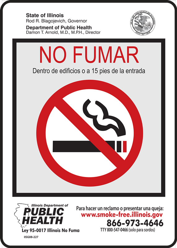 NO FUMAR PARA HACER UN ... (ILLINOIS SMOKE-FREE)