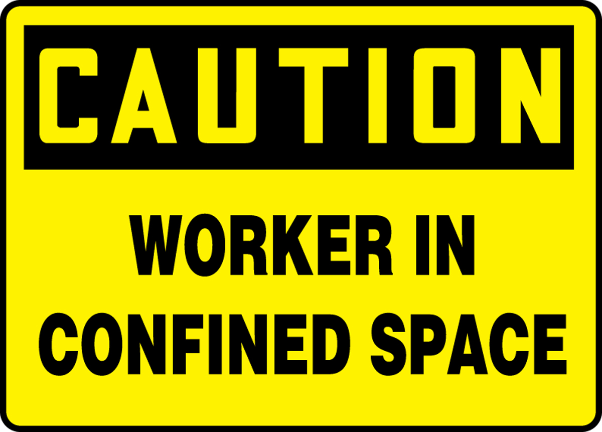 WORKER IN CONFINED SPACE