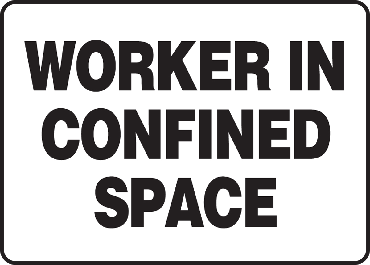 WORKER IN CONFINED SPACE