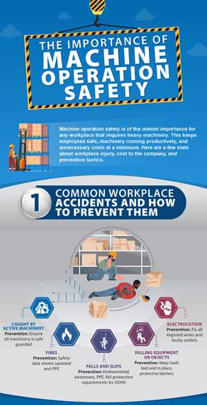 Machine Operation Safety Infographicthumbnail