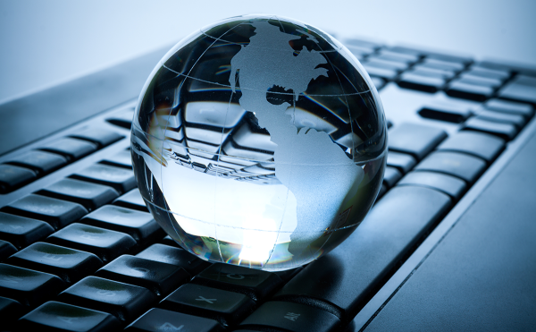 computer globe