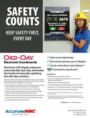 Accuform N M C Digi Day C O V E R