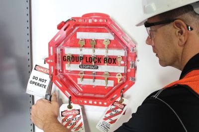 lock n stop, group lock box