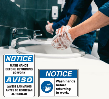 Hand Washing Signs